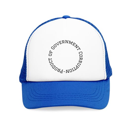 Trendy Mesh Cap with Statement Design, Adjustable Hat for Casual Outings, Summer Accessory, Unique Cap