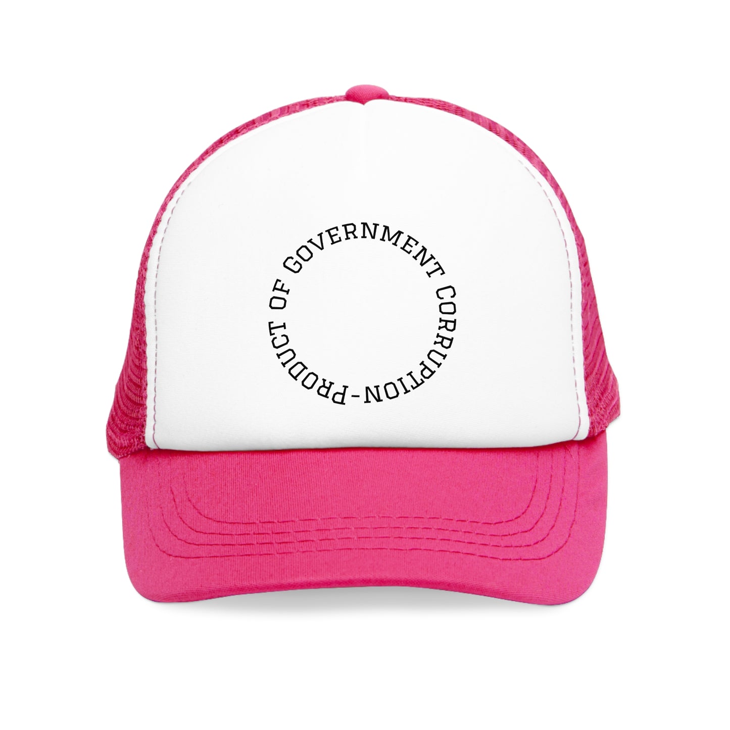 Trendy Mesh Cap with Statement Design, Adjustable Hat for Casual Outings, Summer Accessory, Unique Cap