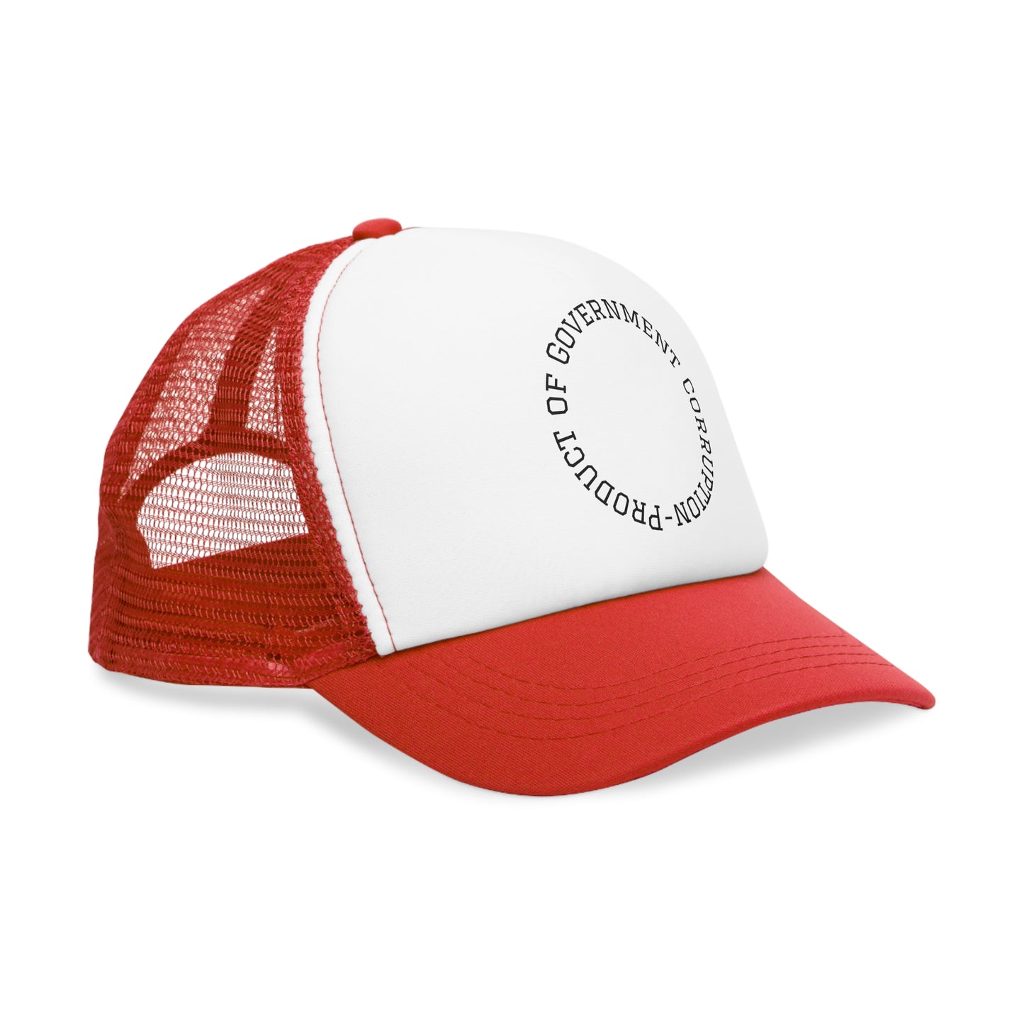 Trendy Mesh Cap with Statement Design, Adjustable Hat for Casual Outings, Summer Accessory, Unique Cap
