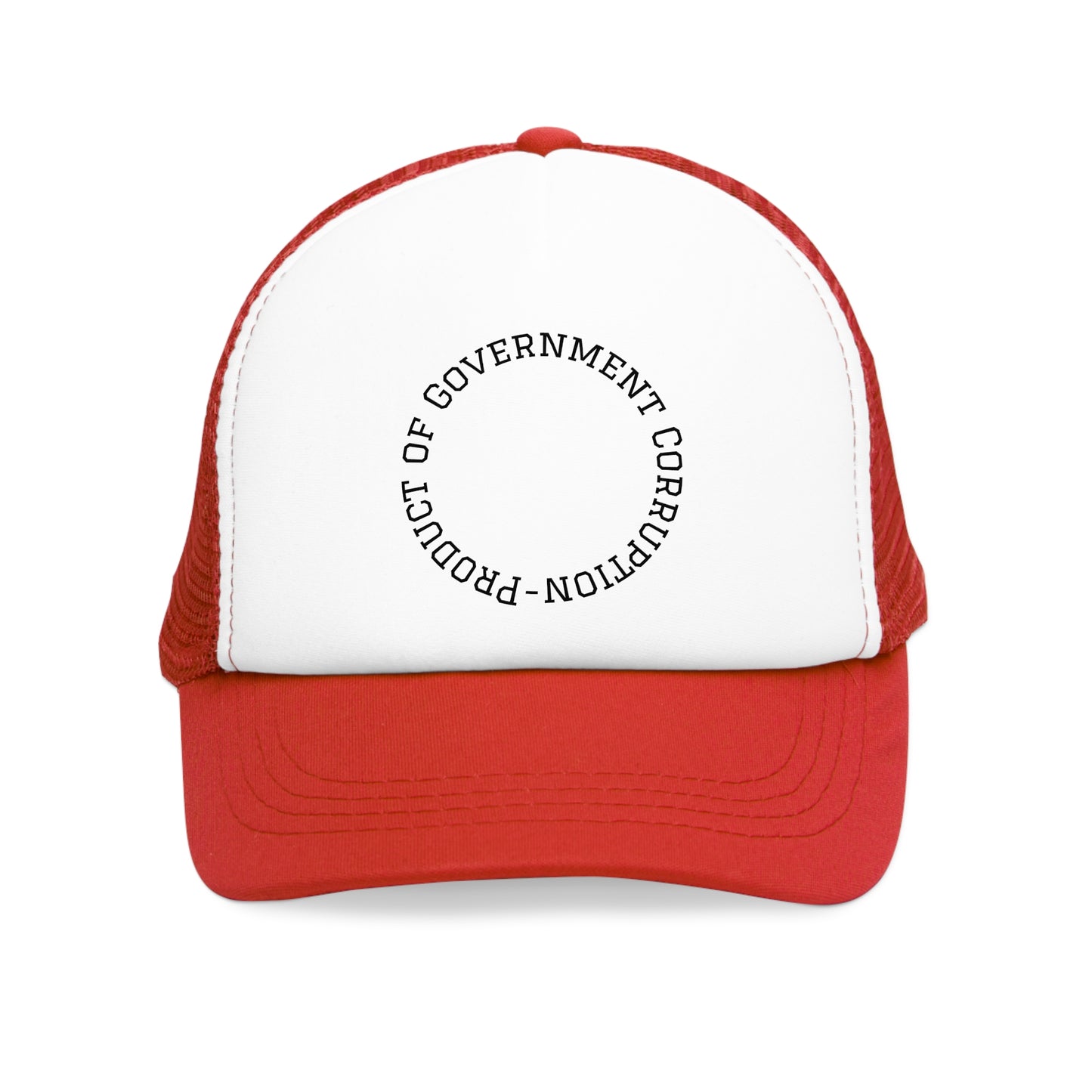 Trendy Mesh Cap with Statement Design, Adjustable Hat for Casual Outings, Summer Accessory, Unique Cap