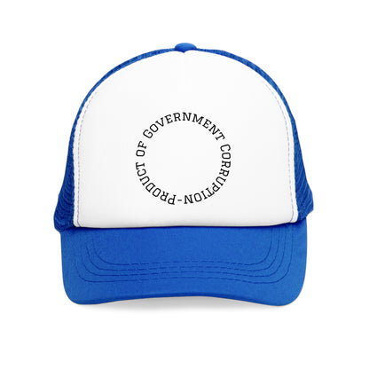 Trendy Mesh Cap with Statement Design, Adjustable Hat for Casual Outings, Summer Accessory, Unique Cap