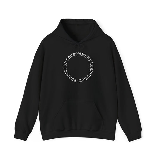 Lighthearted Government Corruption Hoodie, Unisex Sweatshirt,  Gift for Activists, Statement Piece