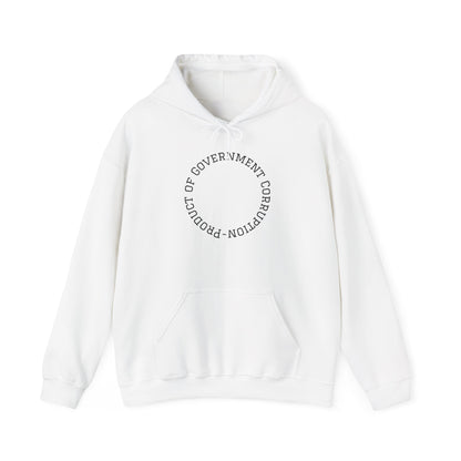 Lighthearted Government Corruption Hoodie, Unisex Sweatshirt,  Gift for Activists, Statement Piece